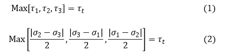 最大せん断応力説